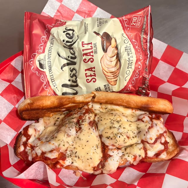 8" Meatball Sub.