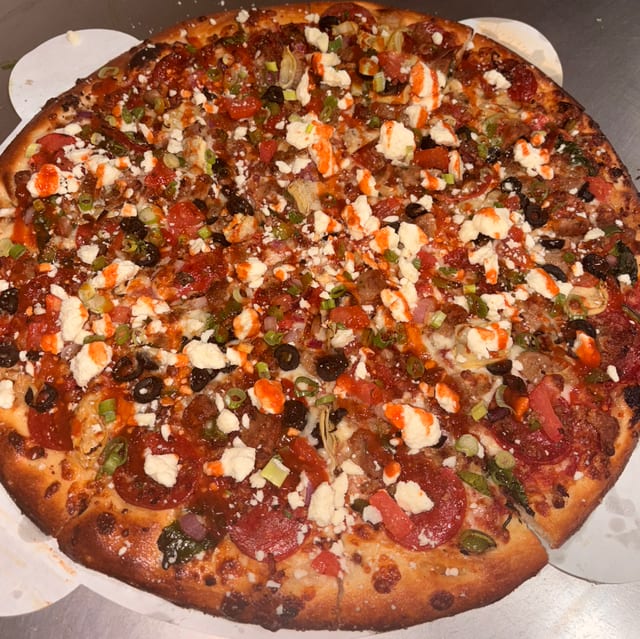 The Stanimal Pizza.