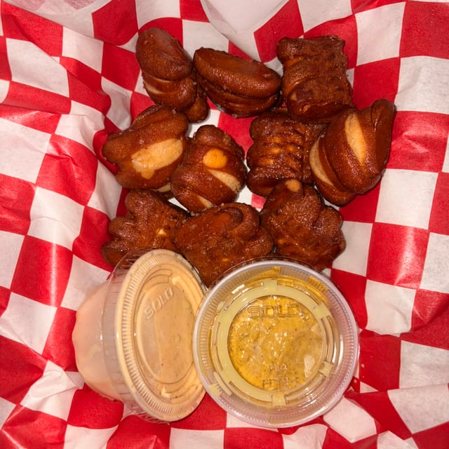 Bavarian Pretzel Bites.