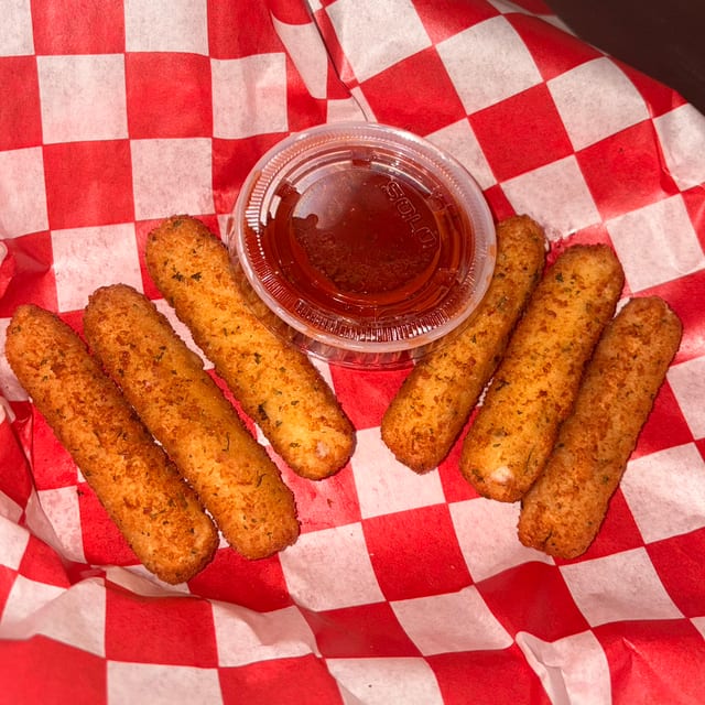 Mozzarella Cheese Sticks.