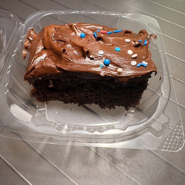 Chocolate Fudge Cake.